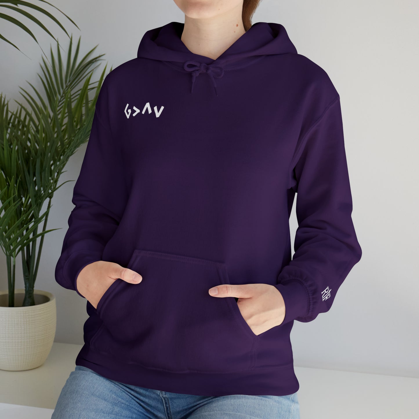 Adult Premium Hooded Sweatshirt "G>^v" RF Signature Series