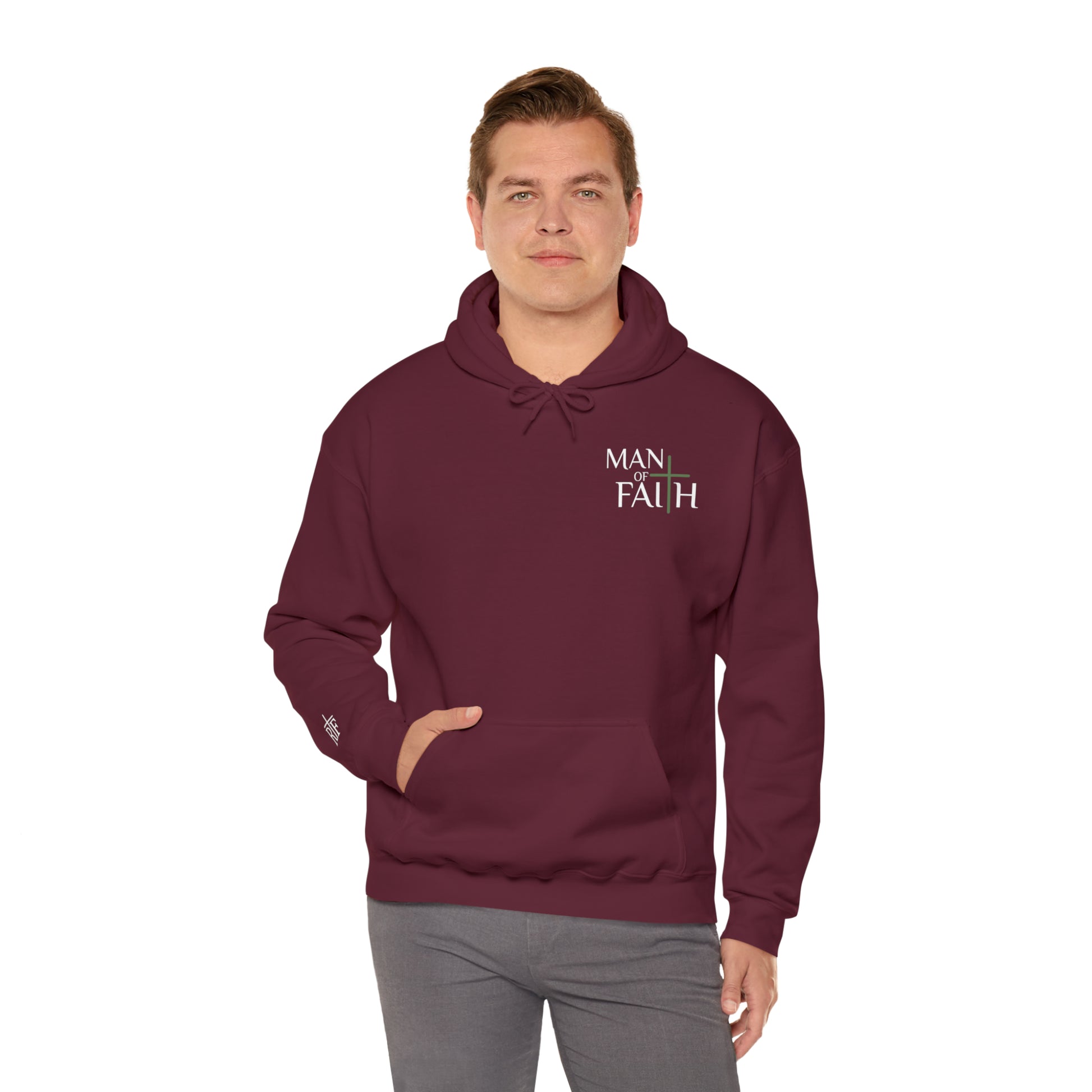 Man of Faith Hooded Sweatshirt