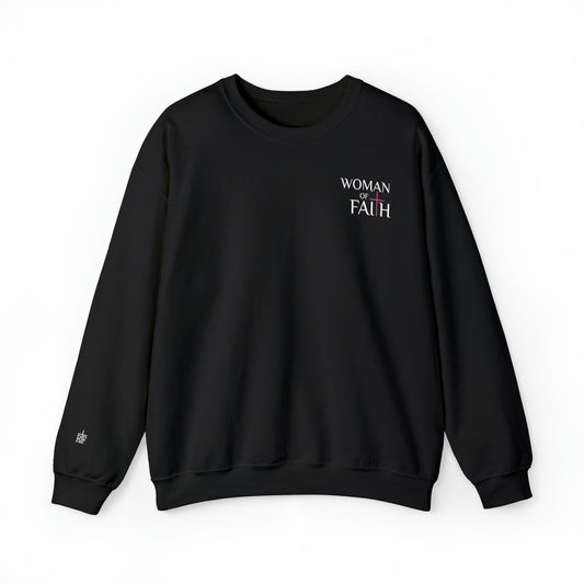 Woman of Faith Crewneck Sweatshirt