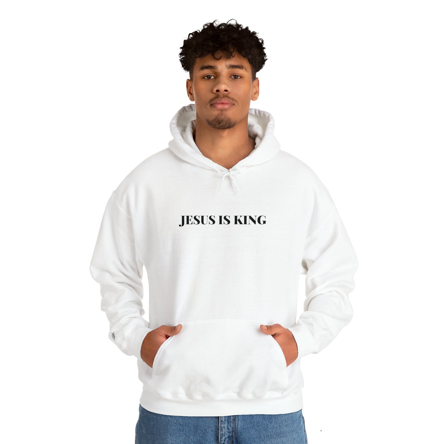 Adult Premium Hooded Sweatshirt "JESUS IS KING" RF Signature Series