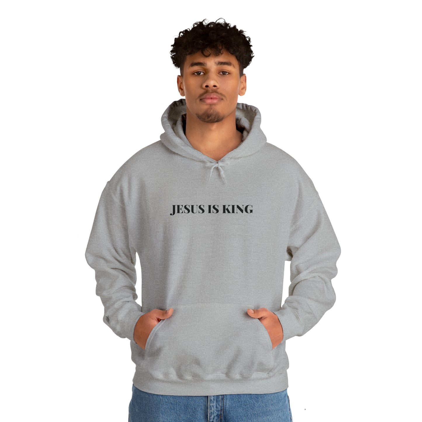 Adult Premium Hooded Sweatshirt "JESUS IS KING" RF Signature Series