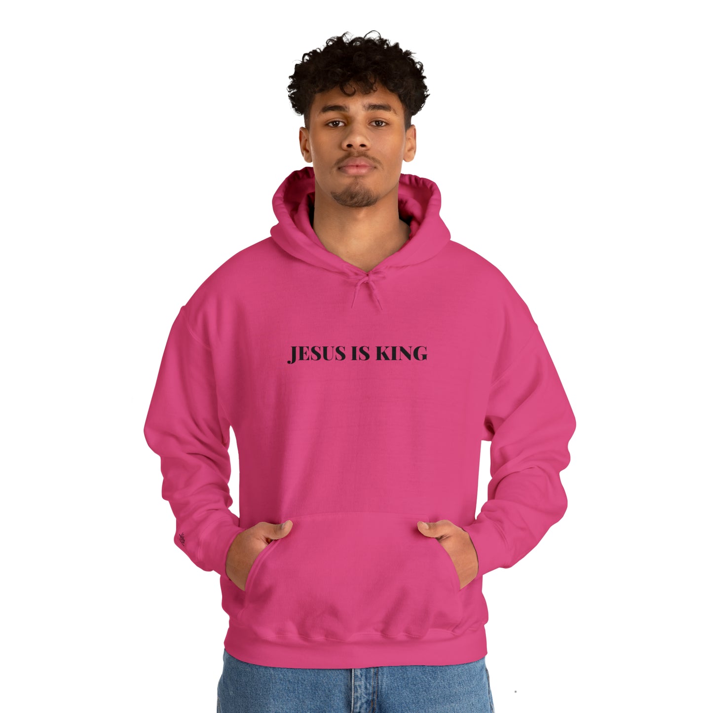 Adult Premium Hooded Sweatshirt "JESUS IS KING" RF Signature Series