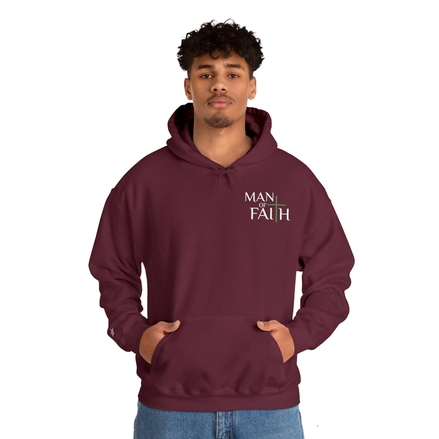 Man of Faith Hooded Sweatshirt