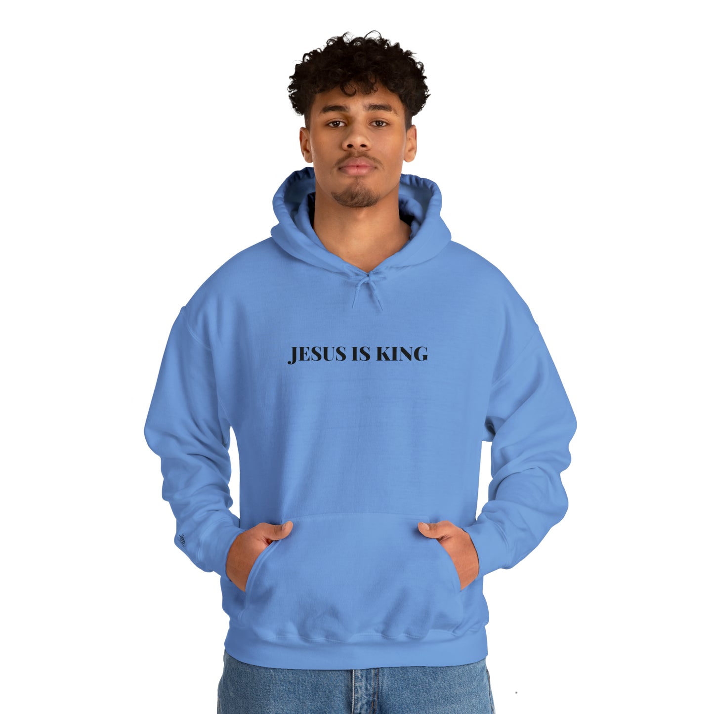 Adult Premium Hooded Sweatshirt "JESUS IS KING" RF Signature Series