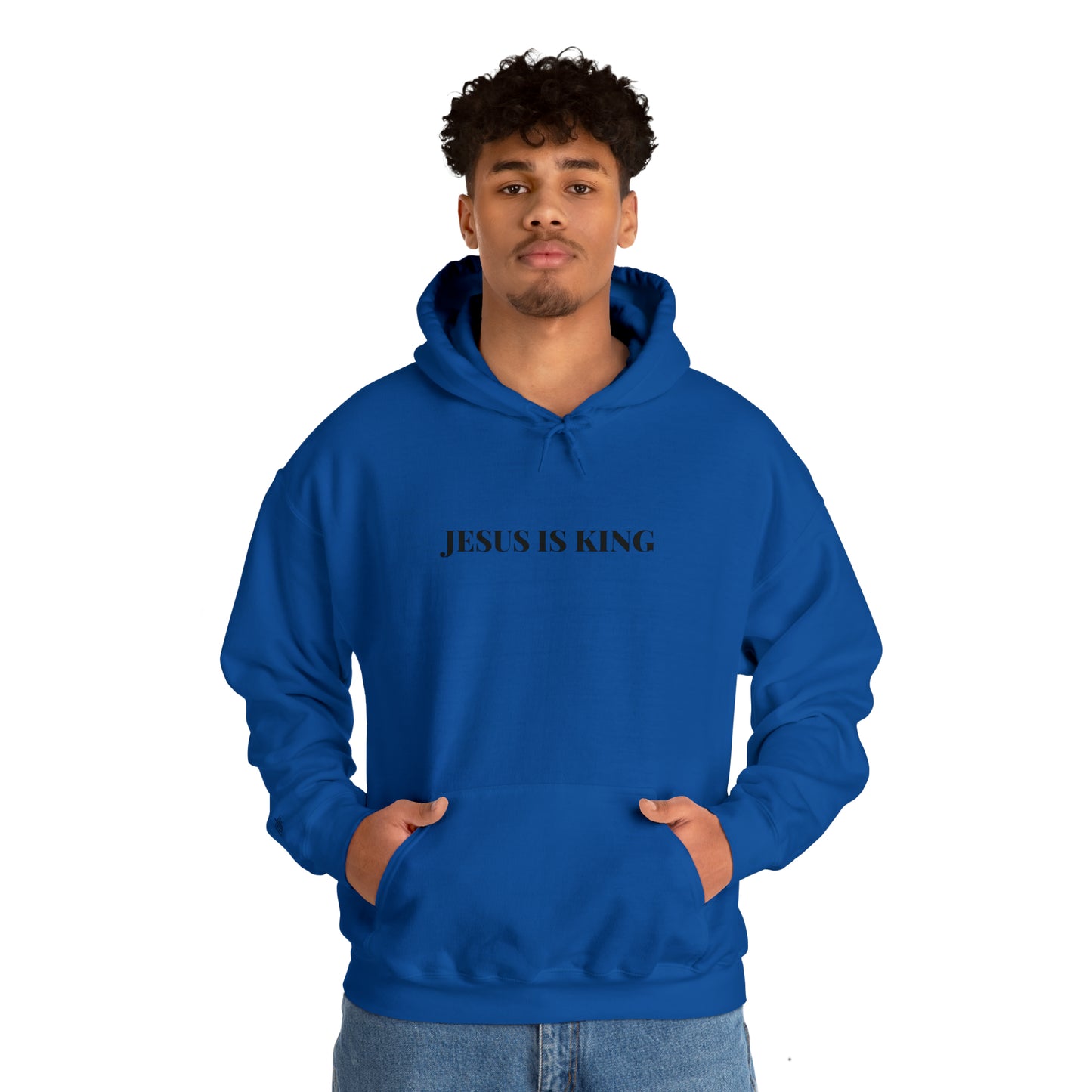 Adult Premium Hooded Sweatshirt "JESUS IS KING" RF Signature Series